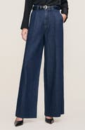 DL1961 Hepburn Pleated High Waist Wide Leg Jeans