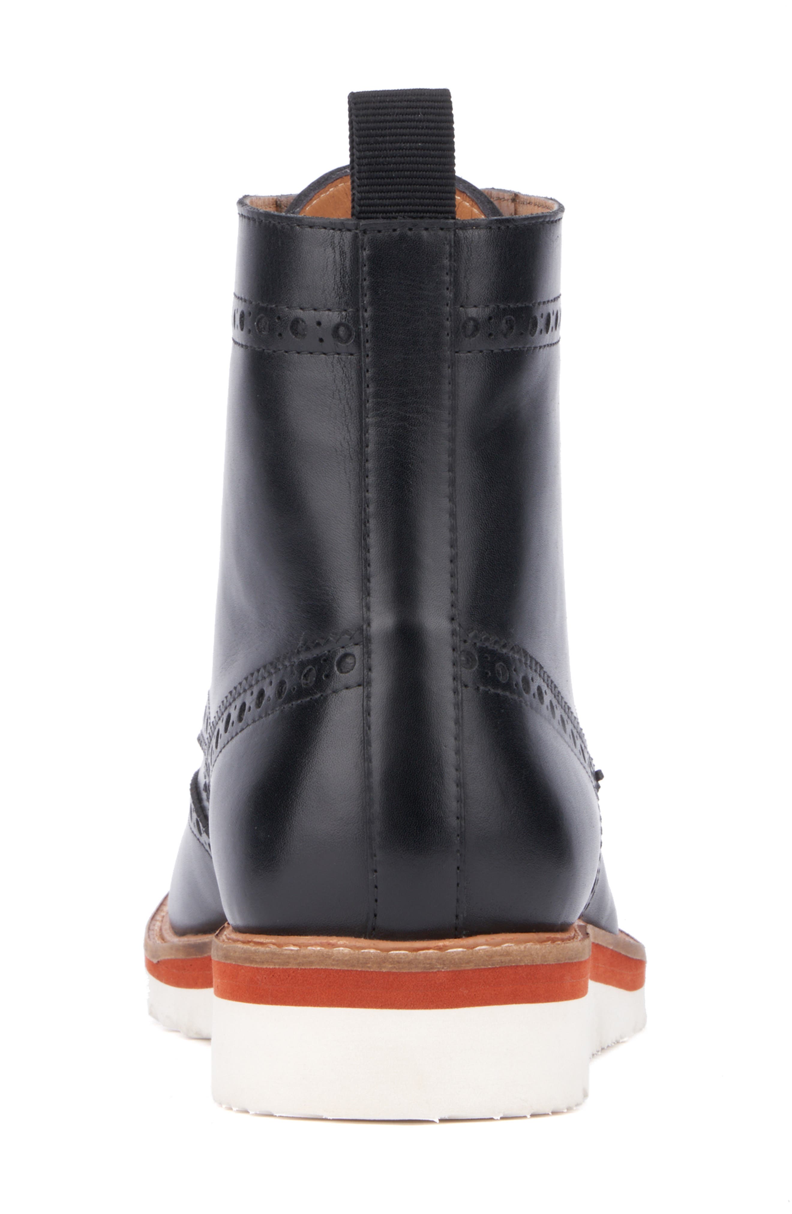 VINTAGE FOUNDRY Parker Wingtip Boot, Alternate, color, Black