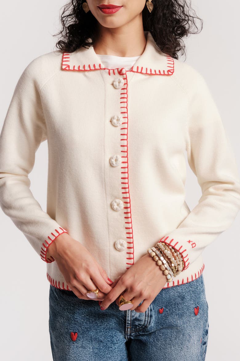 Babs Cardigan, Main, color, Natural/Orange