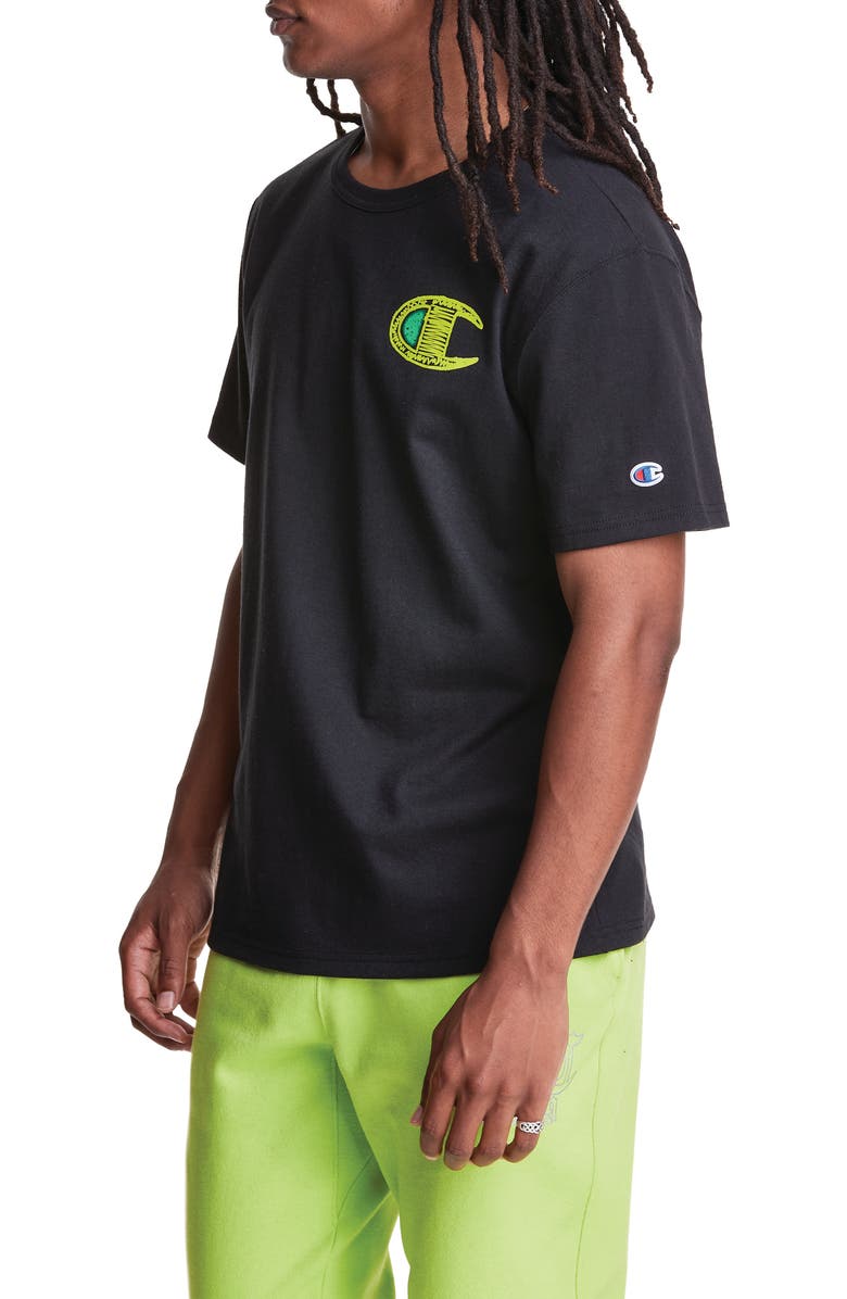 Champion Heritage Short Sleeve Cotton Graphic Tee, Alternate, color, 