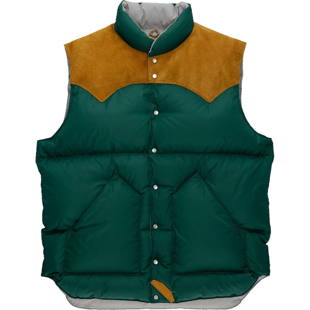 Fortela Down Rocky Mountain Featherbed X Vest In Green