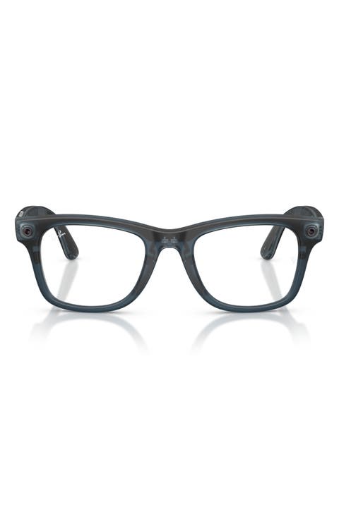 Meta Gen 3 Wayfarer 53mm Square Sunglasses