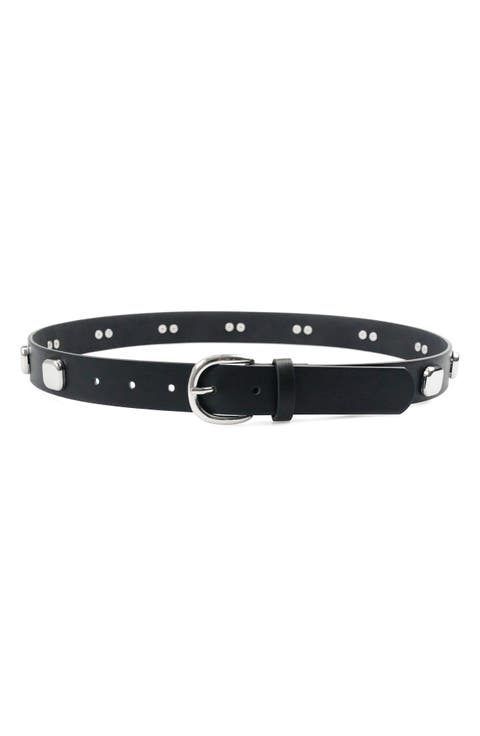 Studded Buckle Belt