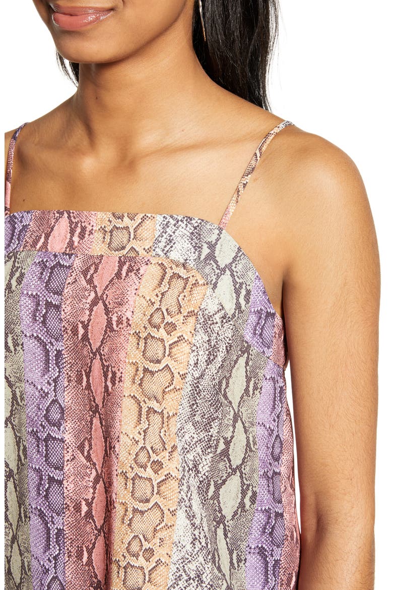 Snake Print Tank, Alternate, color, RAINBOW SNAKE
