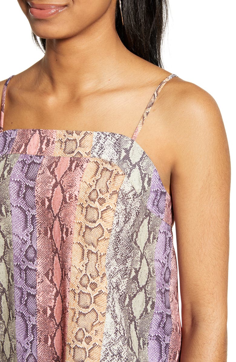 Hiatus Snake Print Tank, Alternate, color,