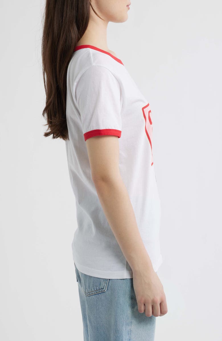 GOLDEN HOUR Diet Coke Stickers Graphic Cotton T-Shirt, Alternate, color, Bright White