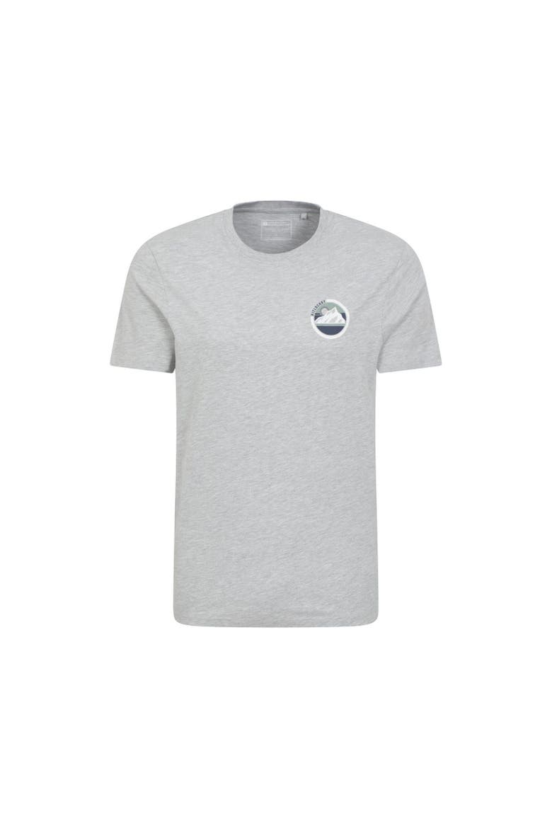 Pitolchry Mountain Cotton T-Shirt, Main, color, Gray