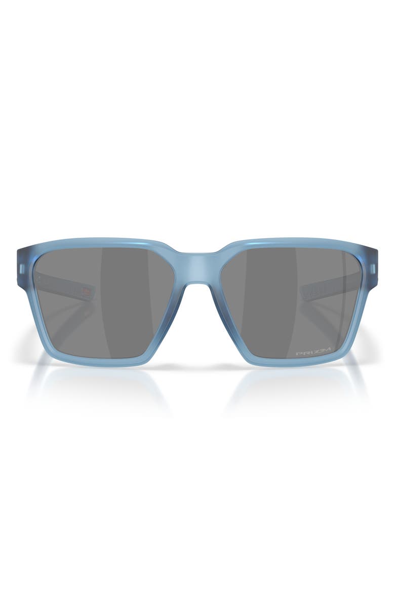 Oakley Briza 58mm Prizm<sup>™</sup> Square Sunglasses, Main, color, Matte Stonewash Prizm Iridium