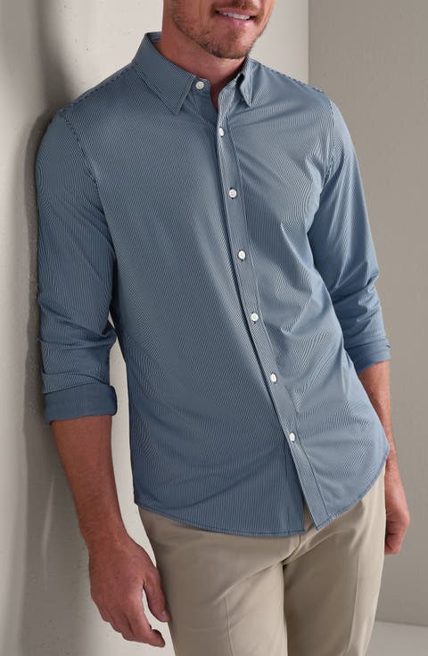 Commuter Slim Fit Stripe Shirt