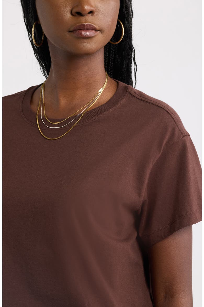 Favorite T-Shirt, Alternate, color, BROWN CHICORY