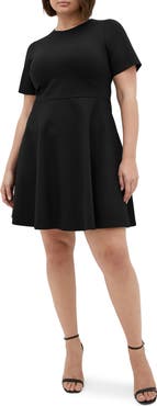 City Chic Cariline Fit & Flare Dress