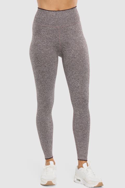 Melange Micro Rib Seamless Legging