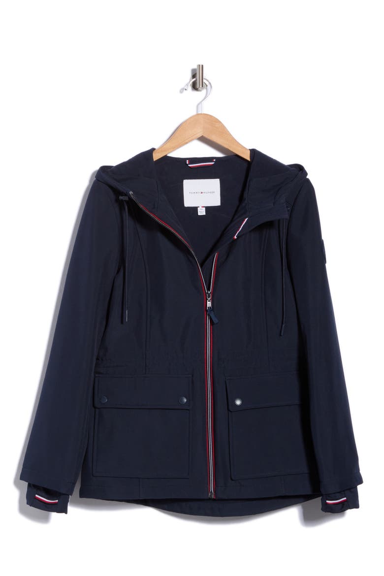 Water Resistant Softshell Jacket, Alternate, color, NAVY