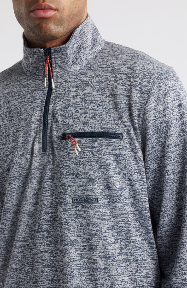 Sealskinz Quarter Zip Pullover, Alternate, color, Navy