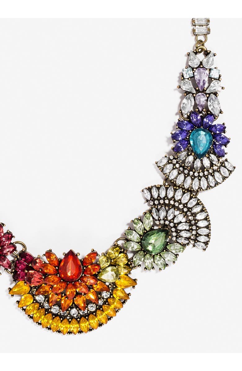 BaubleBar 'Rainbow Frank' Collar Necklace, Alternate, color,