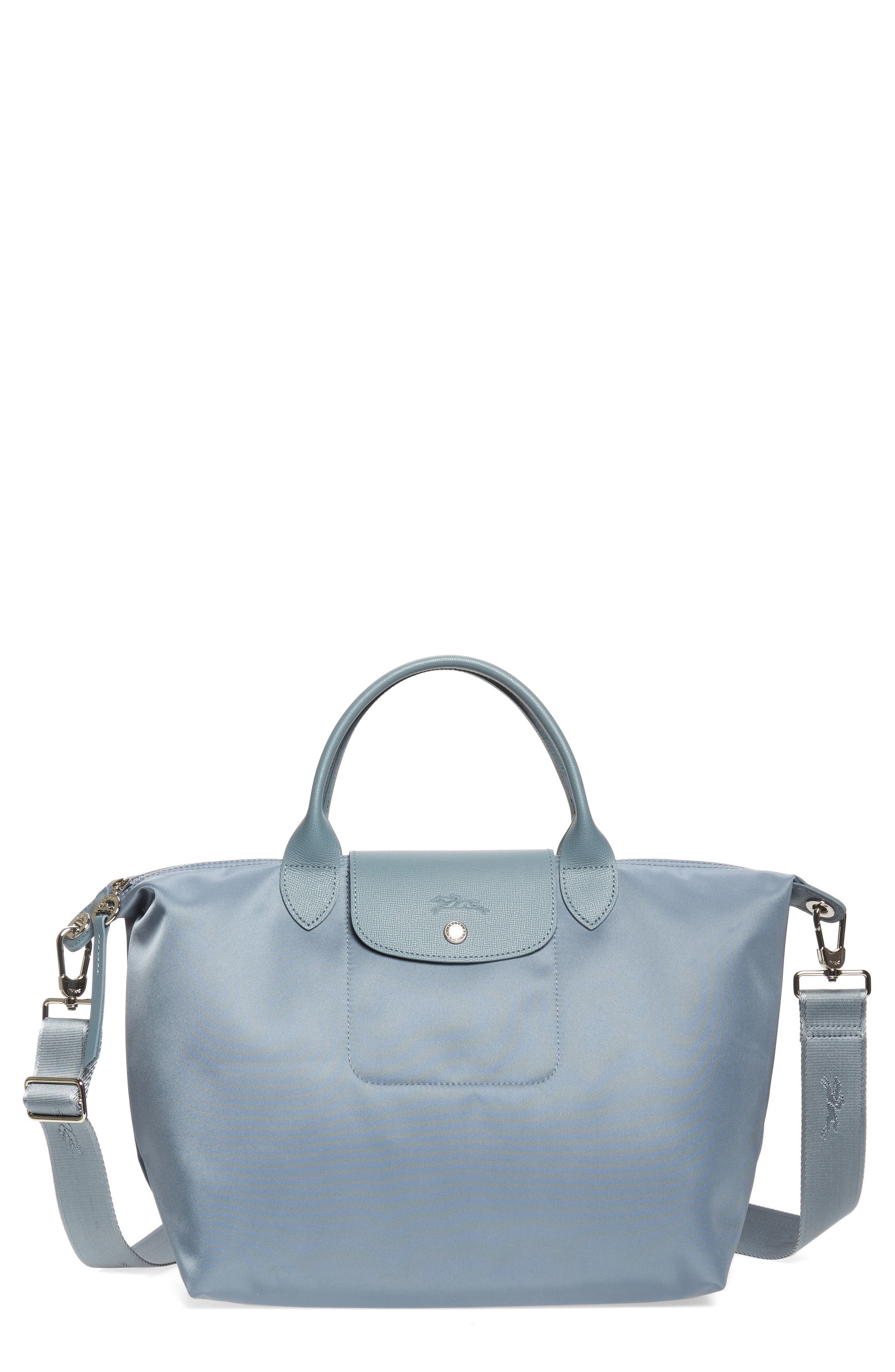 'Medium Le Pliage Neo' Nylon Top Handle Tote, Main, color, NORDIC