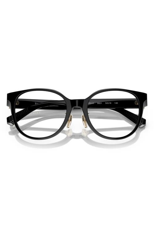 Tiffany & Co . 52mm Round Optical Glasses In Black