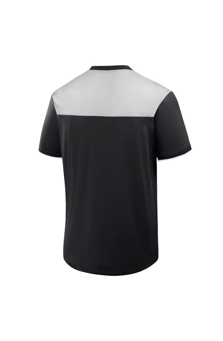 FANATICS Men's Fanatics Black Baltimore Orioles Walk Off V-Neck T-Shirt, Alternate, color, Black