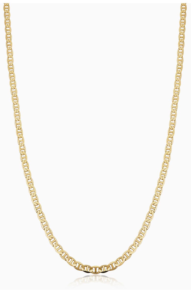 Oradina 14K Yellow Gold Mystic Mariner Choker, Main, color, Yellow Gold