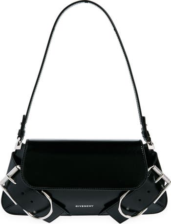 ショルダーバッグ GIVENCHY TWO-TONE LEATHER VOYOU CROSSBODY BAG Givenchy Voyou Crossbody Bag in Khaki | FWRD