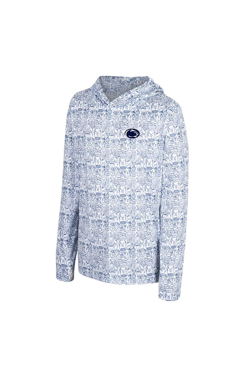 COLOSSEUM Youth Colosseum Navy Penn State Nittany Lions All-Over Print Hoodie, Alternate, color, Navy