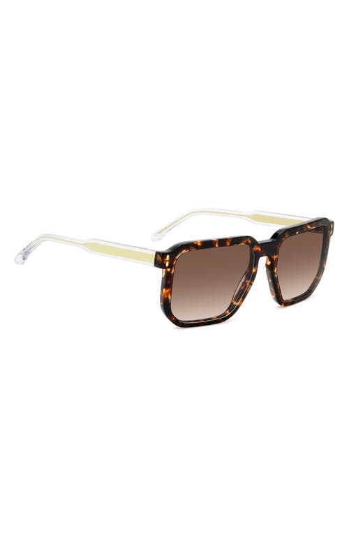 Isabel Marant 55mm Square Sunglasses In Brown