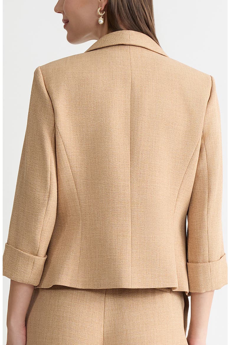 Shawl Collar Jacket, Alternate, color, TOASTED WHEAT