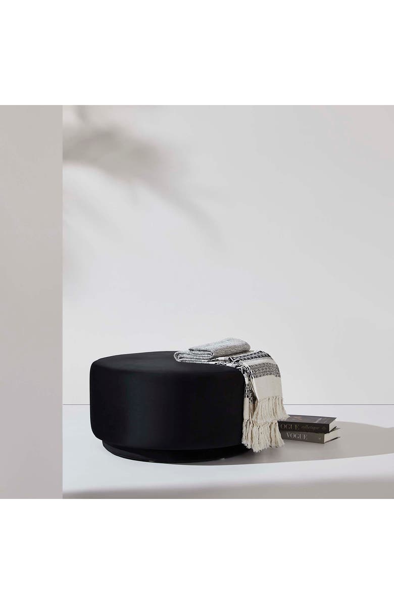 Renwil Column Round Ottoman, Alternate, color,