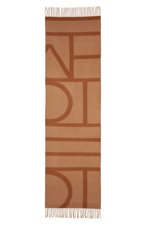 Monogram Wool Jacquard Scarf
