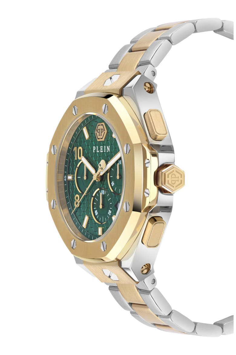 Royal Chronograph Bracelet Watch, 46mm, Alternate, color, TWO TONE