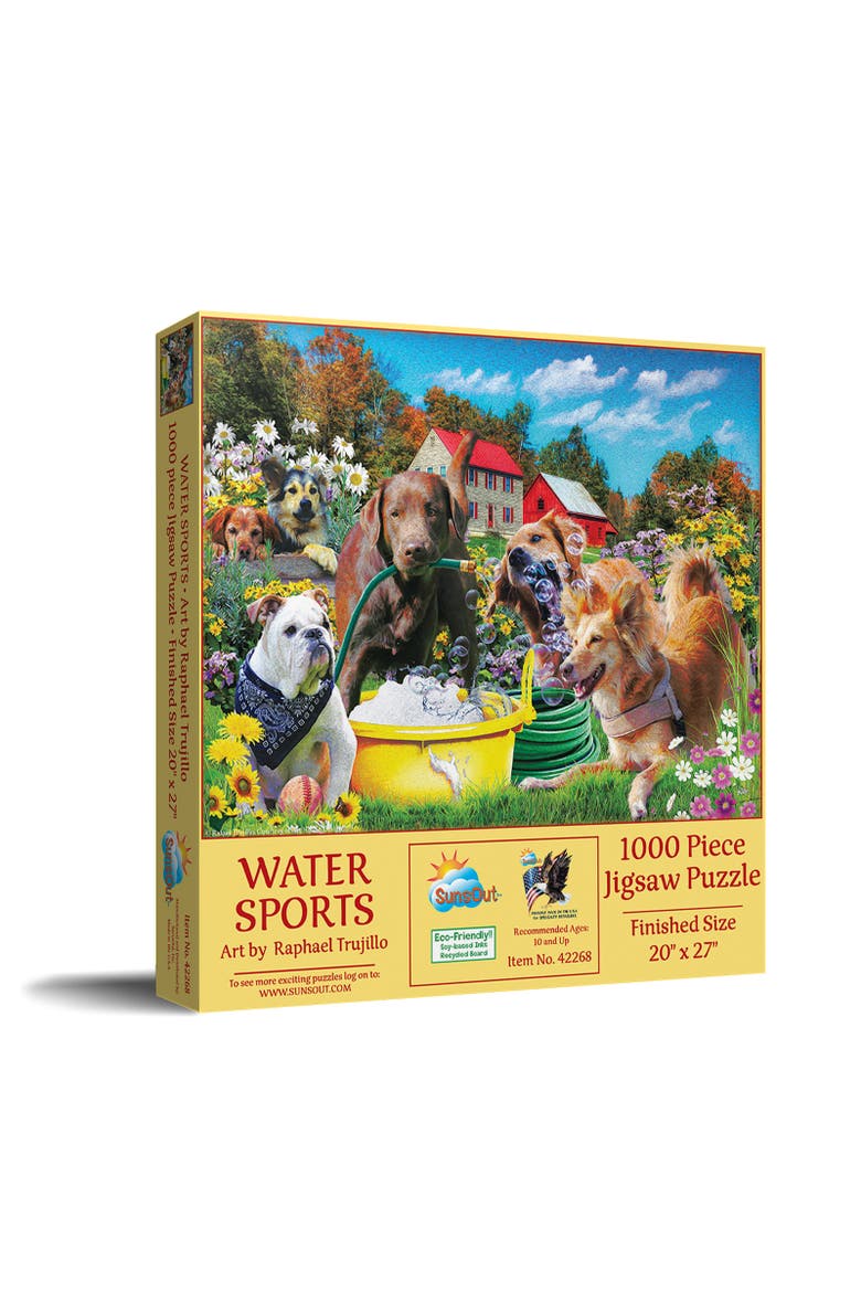 Water Sports 1000 piece Jigsaw Puzzle for Adults, Main, color, Multicolor