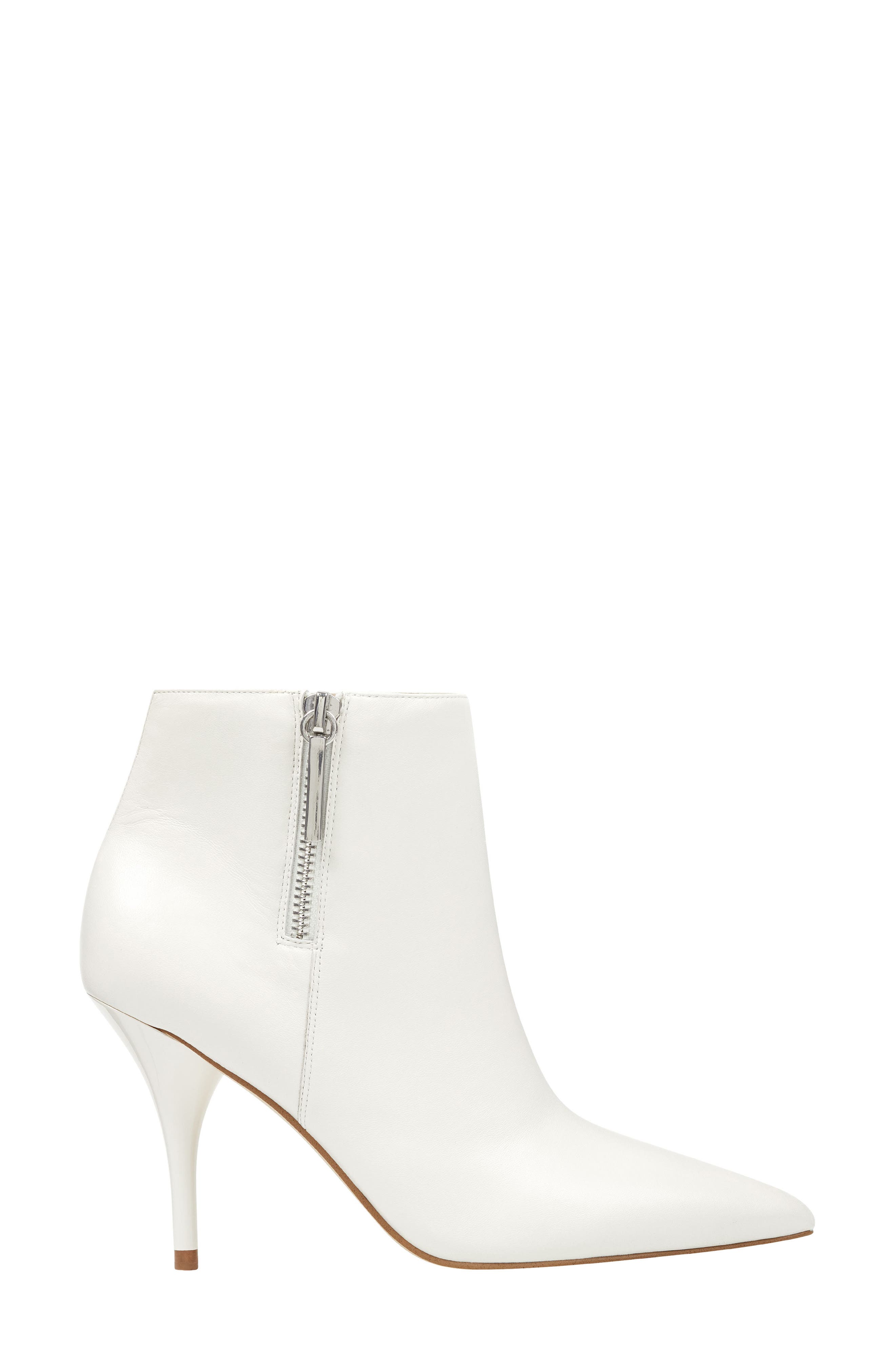Faye Bootie, Alternate, color, IVORY LEATHER