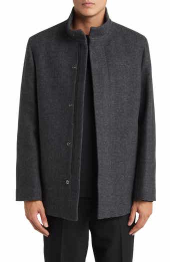 Theory Clarence Herringbone Wool Blend Jacket