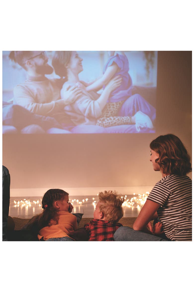 GoShow LED WiFi Projector, Alternate, color, WHITE
