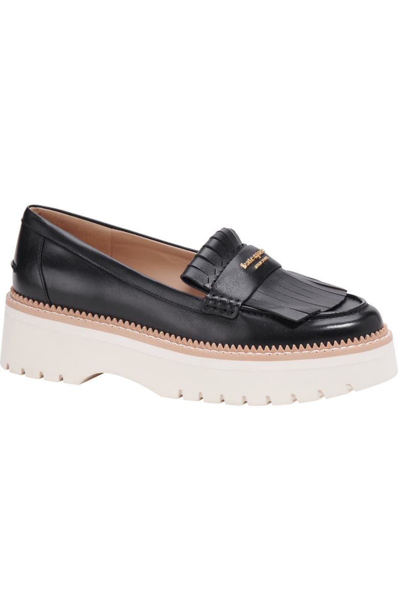 Kate Spade New York caddy loafer, Main, color, Black