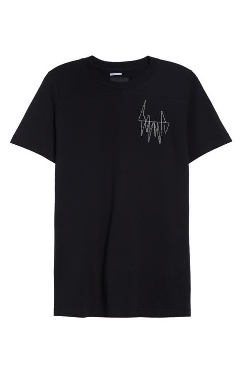 x Rick Owens Logo Embroidered T-Shirt