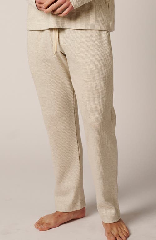 Leisure Lab Cozy Cotton Sweatpants In Neutral
