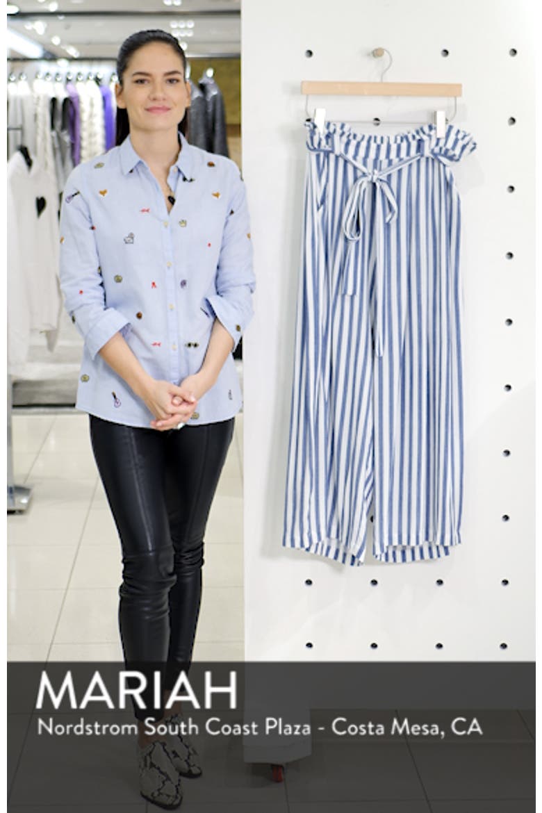 Gibson x Hi Sugarplum! Sedona Wide Leg Ankle Pants (Nordstrom Exclusive) video