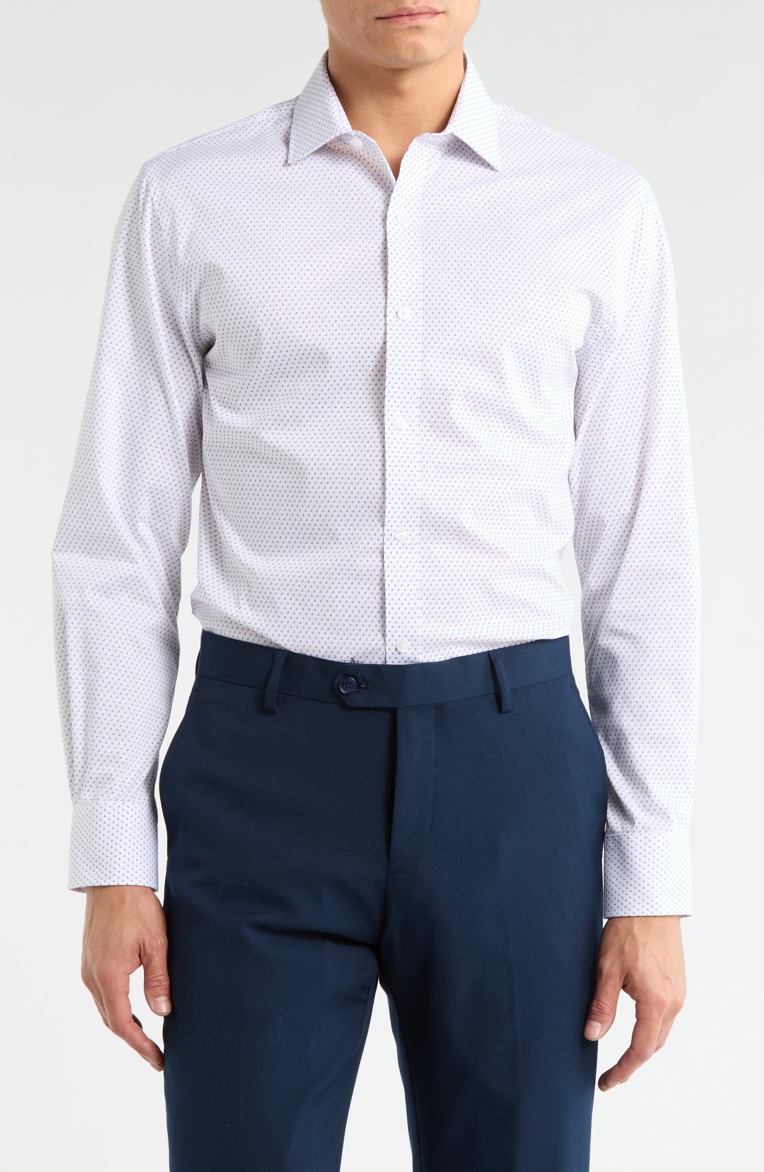 Tommy Hilfiger All Season Slim Fit Dress Shirt