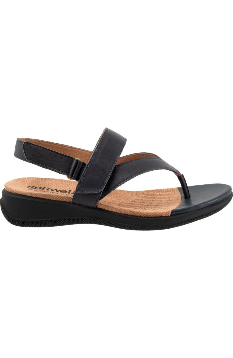 SoftWalk<sup>®</sup> Tracy Slingback Sandal - Multiple Widths Available, Alternate, color, Navy