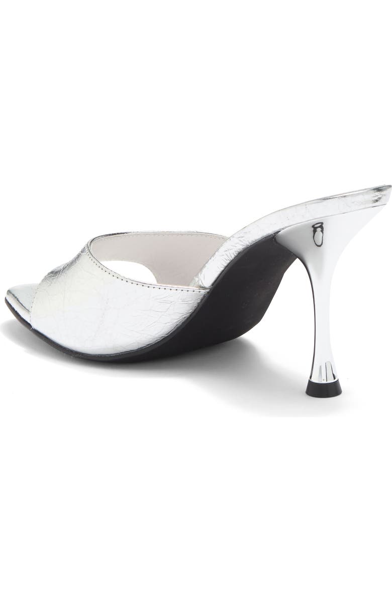 Jeffrey Campbell Agent Slide Sandal, Alternate, color, Silver Metallic