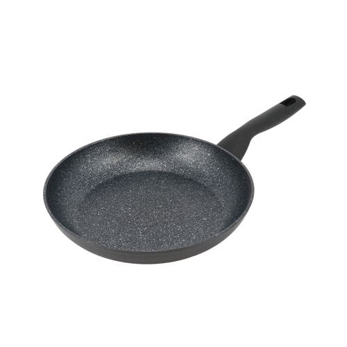 Korkmaz Nora Granit 1 Liter Aluminum Nonstick Frypan In Black