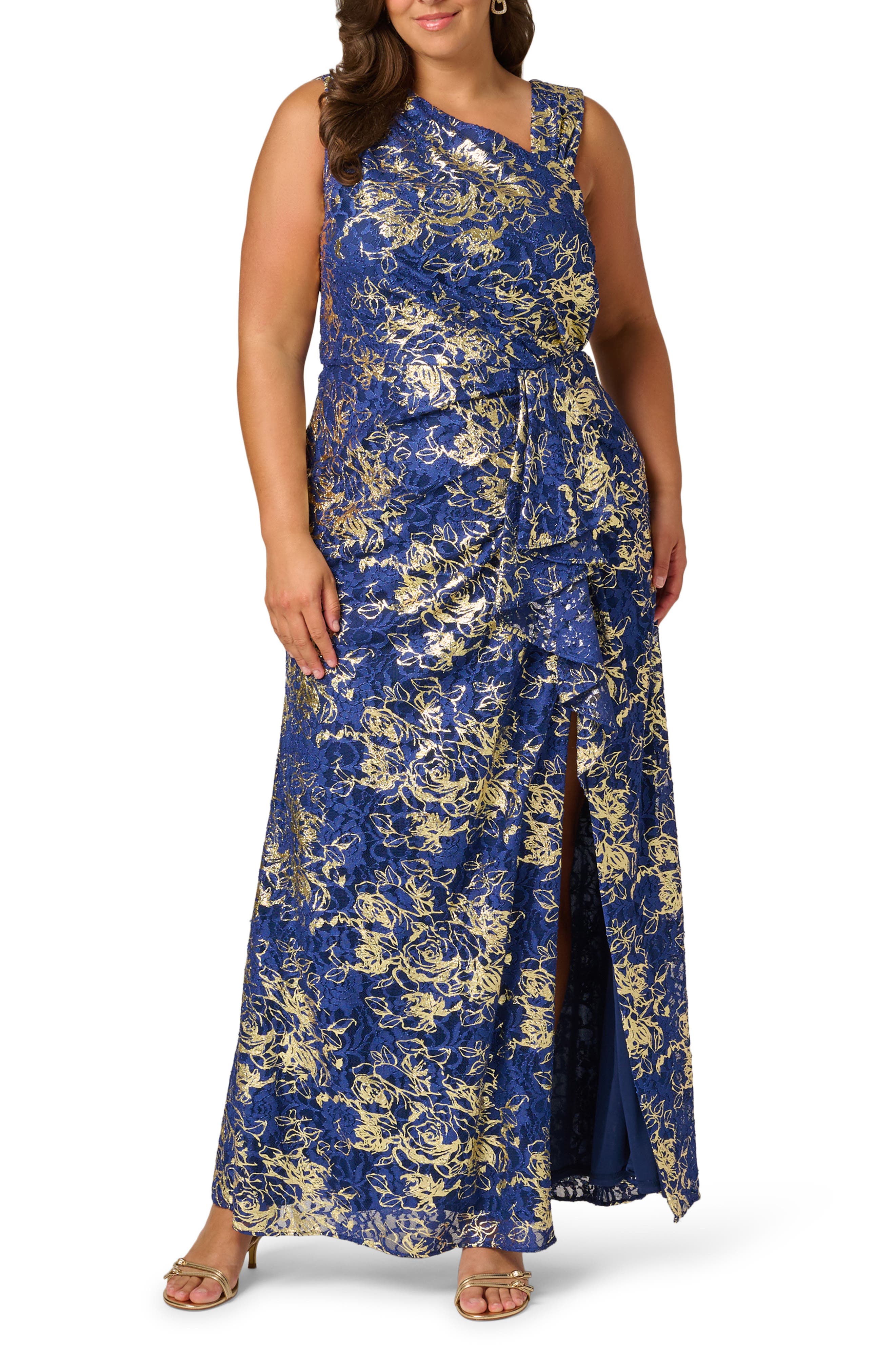 selected NAVY/ GOLD