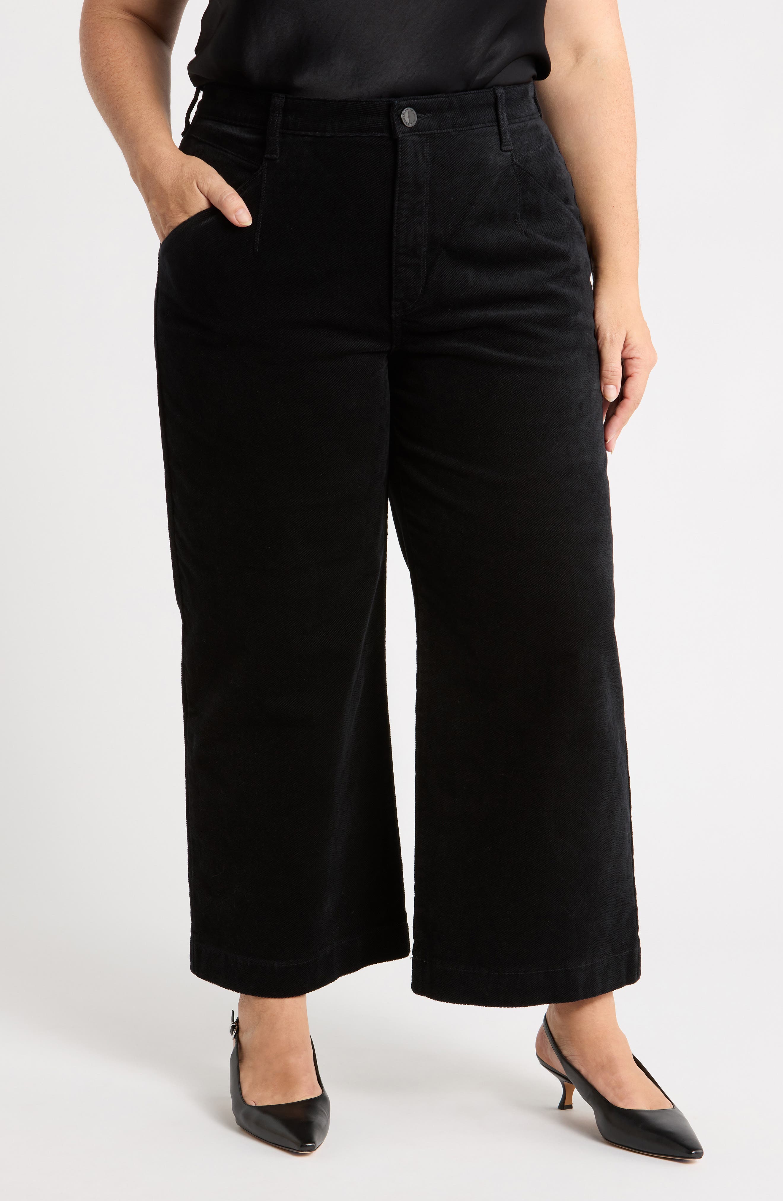 Wyatt Skyrise V-Pocket Ankle Pants