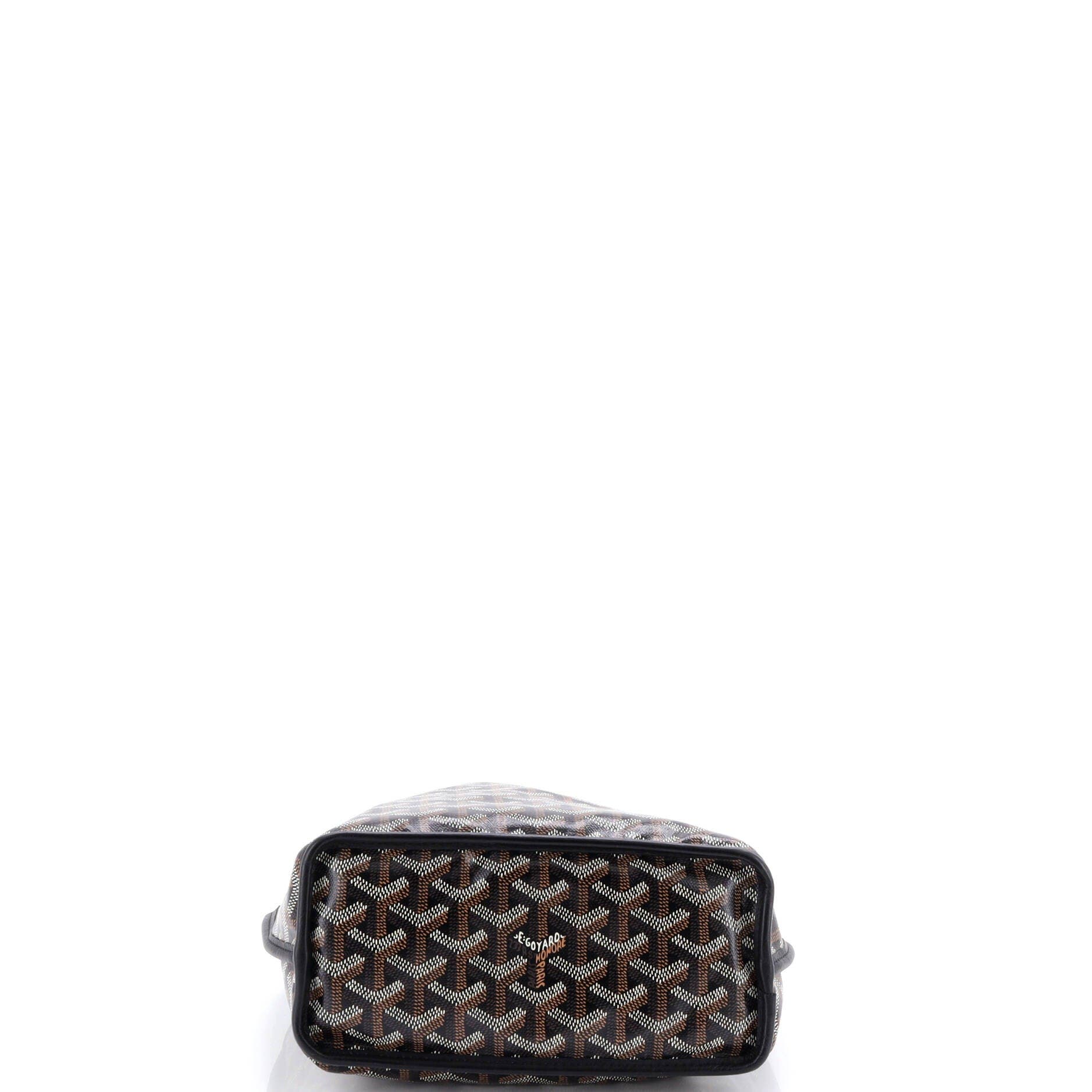 Pre-Owned Goyard Anjou Reversible Tote Coated Canvas Mini, Alternate, color, 