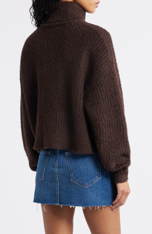 Bp. Fuzzy Turtleneck Sweater In Multi