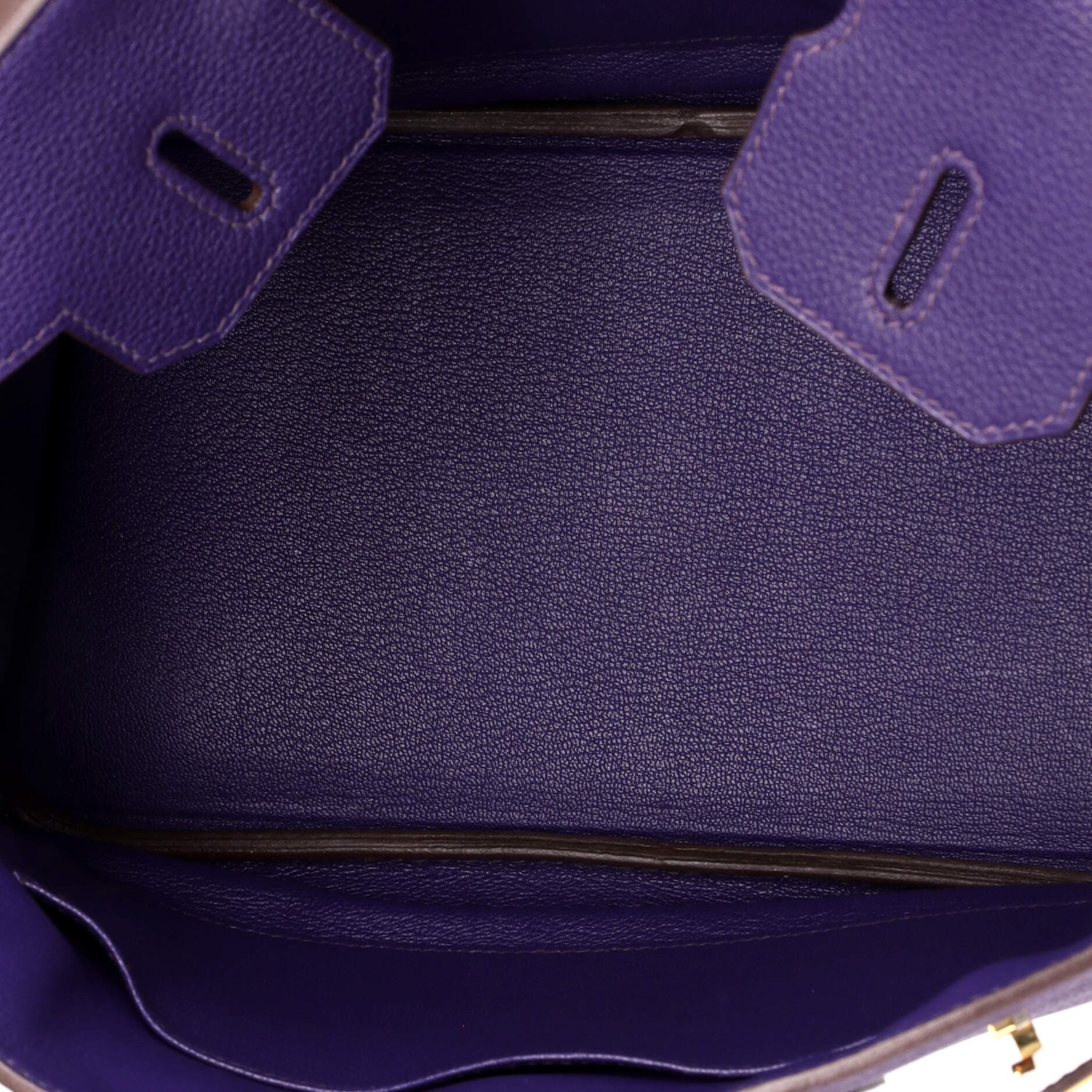 Birkin Handbag Purple Togo with Gold Hardware 30, Alternate, color, Red
