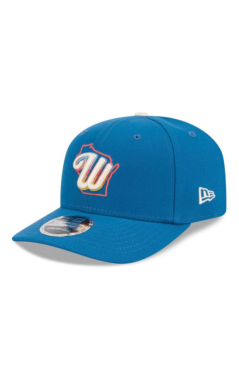 New Era Men's New Era Blue Milwaukee Brewers 2026 City Connect 9SEVENTY Adjustable Hat, Main, color, Blue
