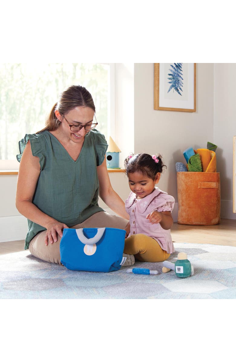 Kaplan Early Learning Company My First Soft Dentist Kit, Alternate, color, Blue