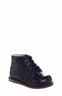 Kids' Ostrich Texture Faux Leather Bootie